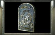 Plaque Unite Resident Evil 0