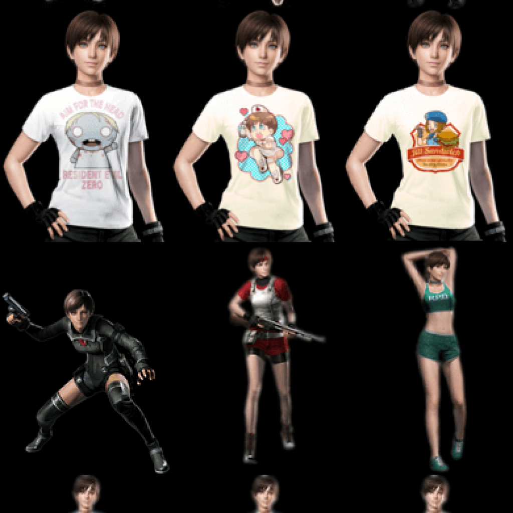 Les costumes de Rebecca Chambers