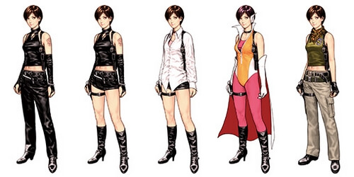 Quelques beaux croquis de Rebecca Chambers