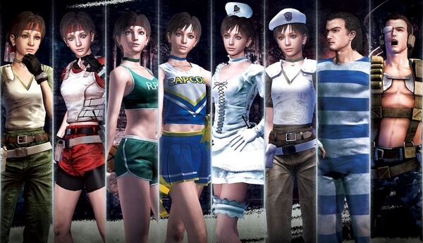 Resident Evil 0 HD Costumes