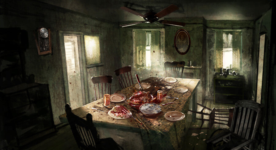 Concept Art Resident Evil 7 - #18