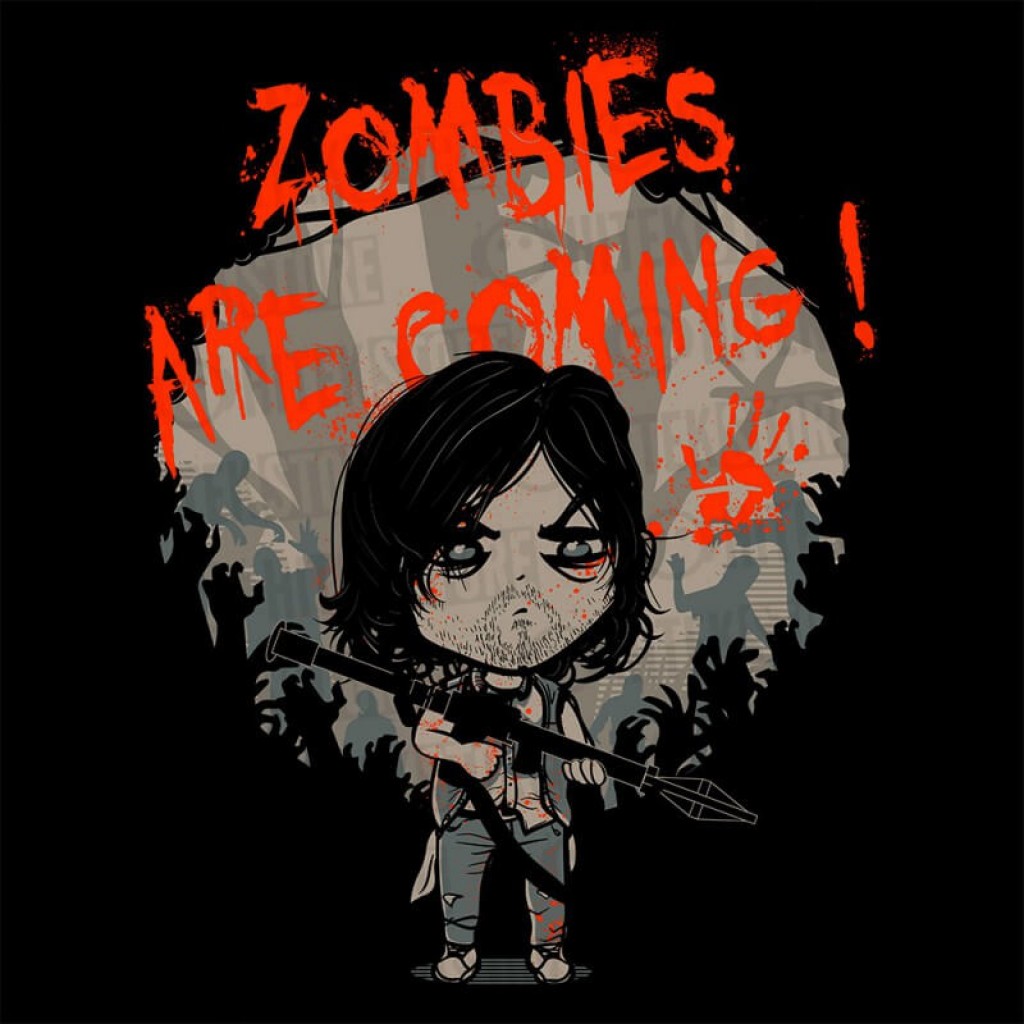 T-shirt Zombies Are Coming