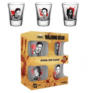 Verres a Shot The Walking Dead