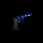 Pistolet en Bleu - Resident Evil 7