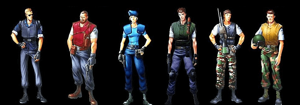 RESIDENT EVIL - Personnages.