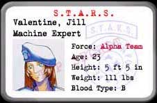 Resident Evil - Jill Valentine