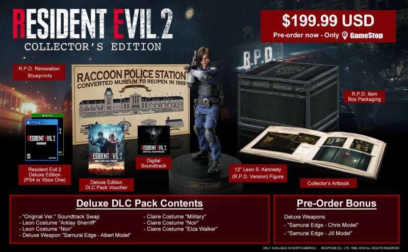 Resident Evil 2 Remake - Edition Collector