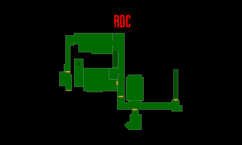 Resident Evil 7 – Plan de l’Annexe (RDC)