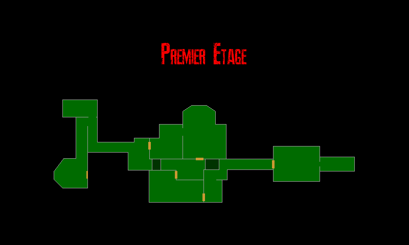 Resident Evil 7 – Plan de la Vieille Maison (Premier Etage)