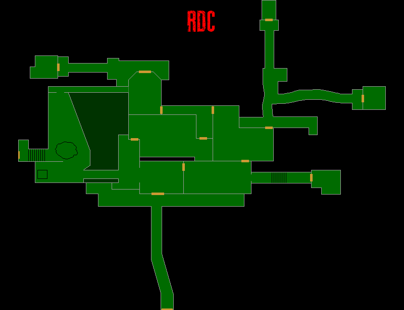 Resident Evil 7 – Plan de la Vieille Maison (RDC)