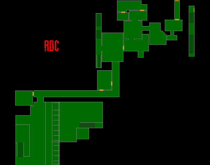 Resident Evil 7 – Plan de la Zone de Test (RDC)