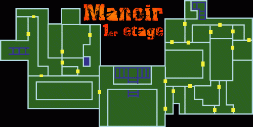 Resident Evil – Manoir (premier étage)
