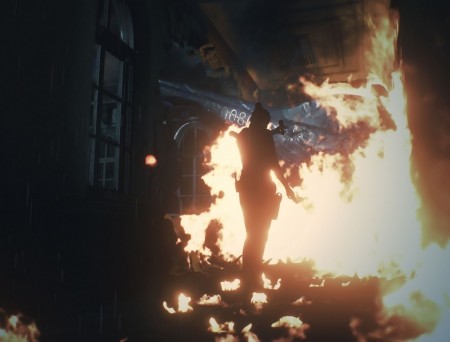 Resident Evil 2 Remake – Couloir hélicoptère