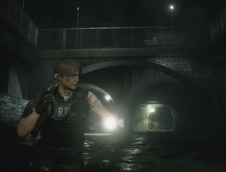 Resident Evil 2 Remake – Leon Kennedy égouts