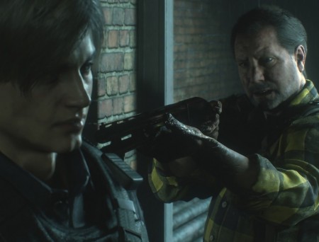 Resident Evil 2 Remake – Leon et Kendo