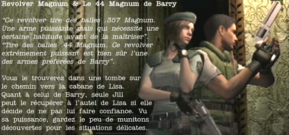 RESIDENT EVIL (Remake) - Magnum