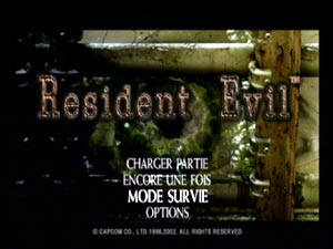 RESIDENT EVIL (Remake) – Nouvel écran