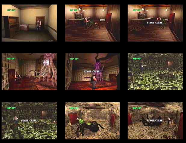 Resident Evil SATURN - Battle Mode (stage 5 à 8)