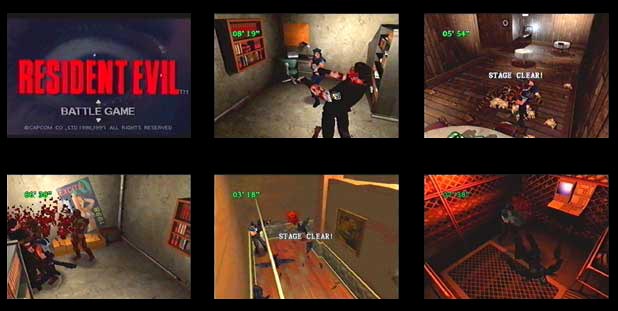 Resident Evil SATURN - Battle Game (Albert Wesker)