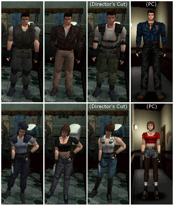 Resident Evil (costumes débloquables)