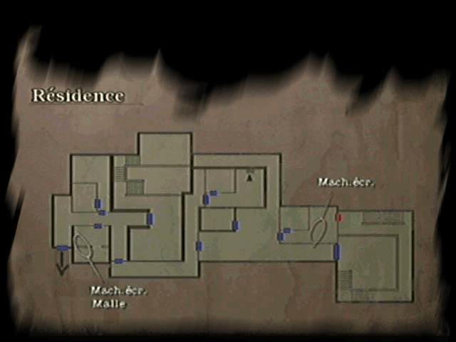 Resident Evil Remake – Plan Résidence