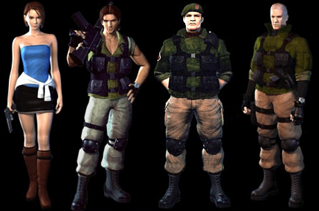 Resident Evil 3 - Les personnages principaux