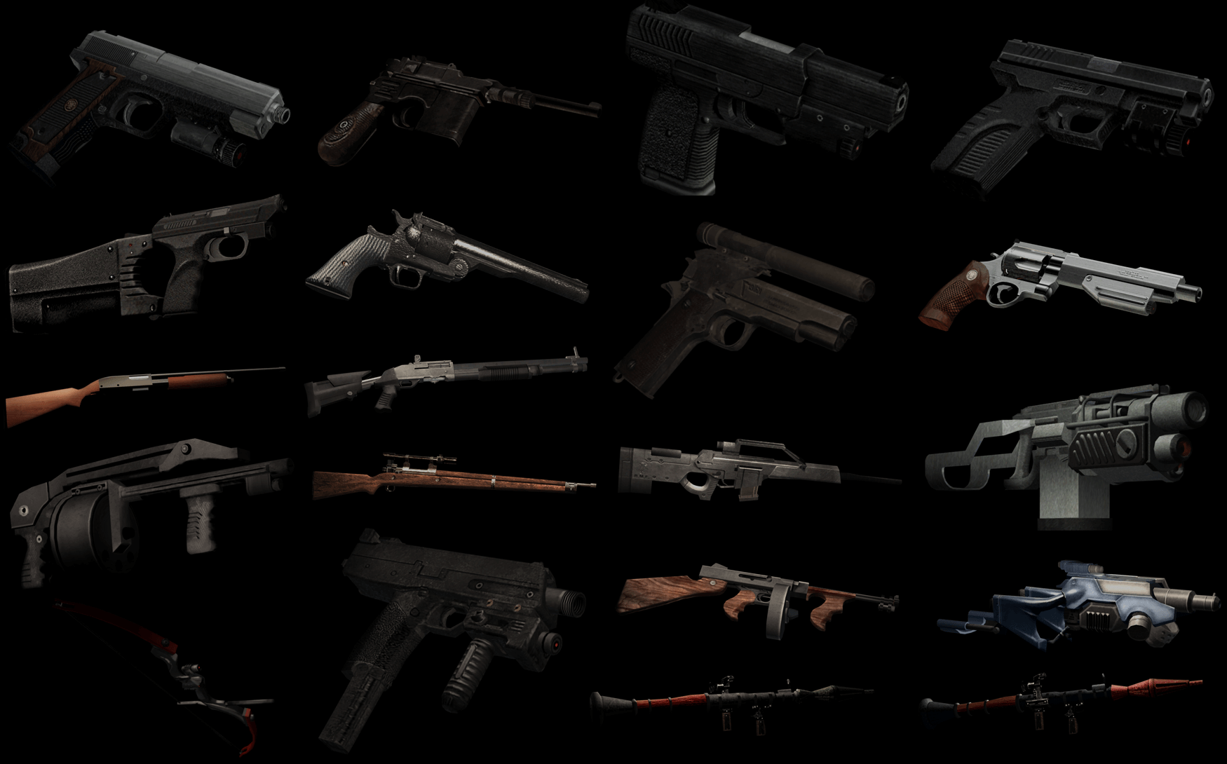 Resident Evil 4 – Toutes les armes