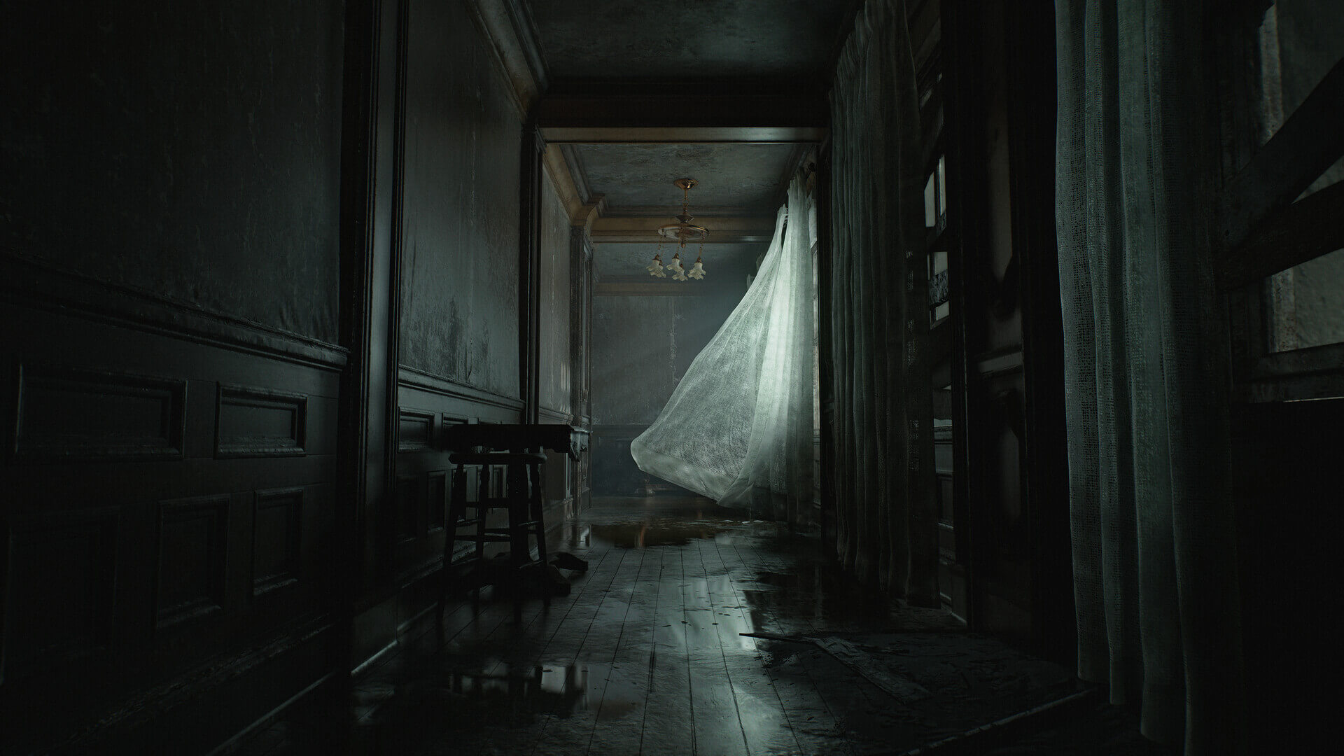 Resident Evil 9 Requiem - Couloir rideau