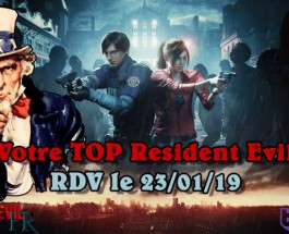 LIVE Resident Evil : Votre TOP des jeux !