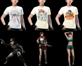 13 costumes pour Rebecca Chambers, rien que ça !